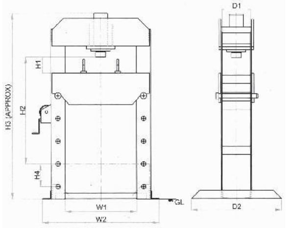 Hydraulic Working Press