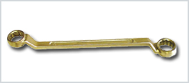 Non-Sparking Double Ended Ring Type Spanners